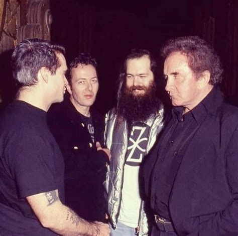 Henry Rollins, Joe Strummer, Rick Rubin and Johnny Cash 1992 - History ...