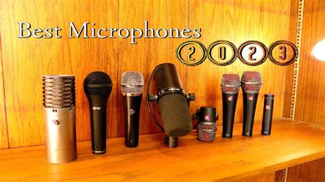 Best Microphones For In Studio and Live Vocals 2023 - YouTube