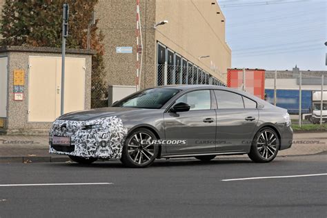 2023 Peugeot 508 Facelift Spied In Both Sedan And Wagon Forms | Carscoops