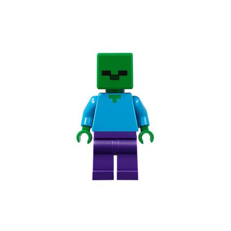 LEGO Minecraft Zombie Minifigure | mylostbrick