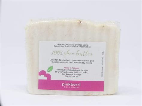 100% Shea Butter Soap - Made in Tobago