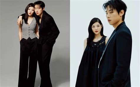 Actress Kim Yoo Jung and actor Kim Sung Cheol appear together in a pictorial on Allure Korea ...