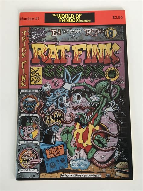 Rat Fink Comic #1 - Comic Book - Ed Roth's Rat Fink