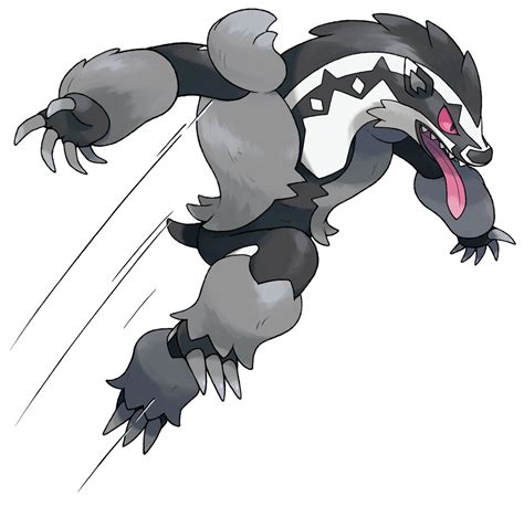 Obstagoon official artwork gallery | Pokémon Database