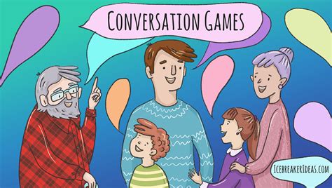 8 Fun Conversation Games To Get People Talking - IcebreakerIdeas