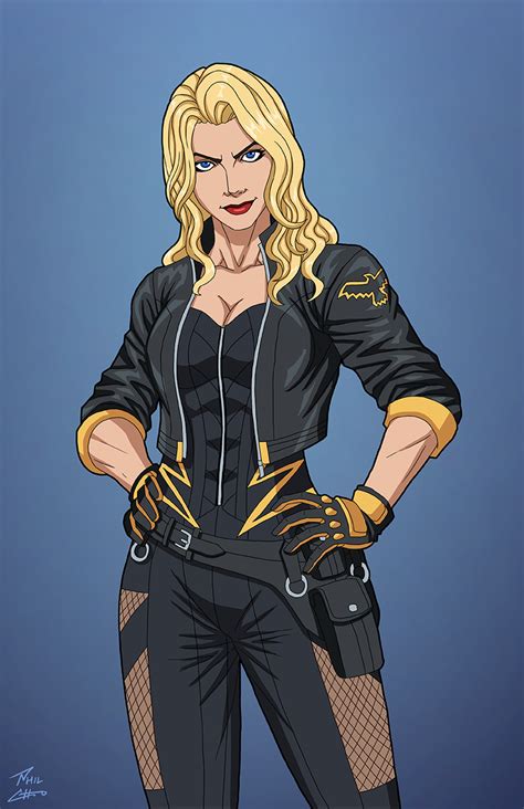 Black Canary (E-27: Enhanced) commission by phil-cho on DeviantArt