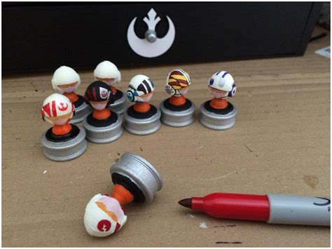 Star Wars Chess Set 3D Print - Having created my previous star wars character based chess set ...