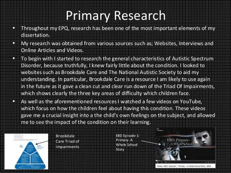 Epq presentation