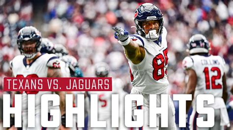 HIGHLIGHTS | Jacksonville Jaguars vs. Houston Texans, Week 1