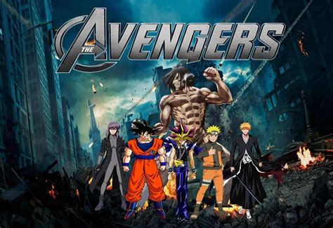 Anime Avengers: by 2006slick on DeviantArt