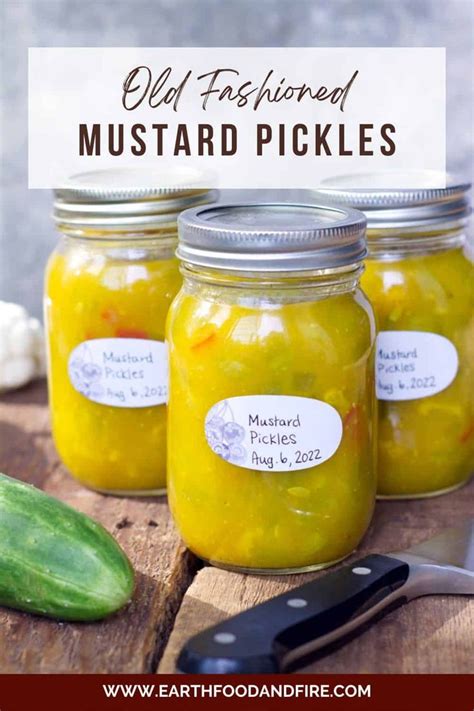 Old Fashioned PEI Mustard Pickles | Recette | Ketchup aux fruits, Recette, Ketchup