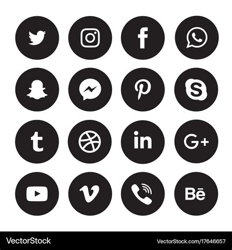 Social vector icons - fascreation