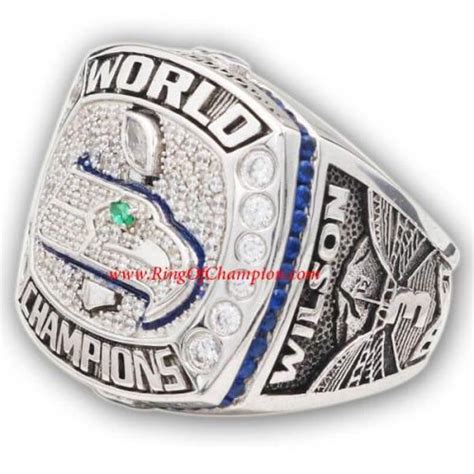 2013 Seattle Seahawks Super Bowl XLVIII 12th Men Championship Ring, Replica Seattle Seahawks Ring