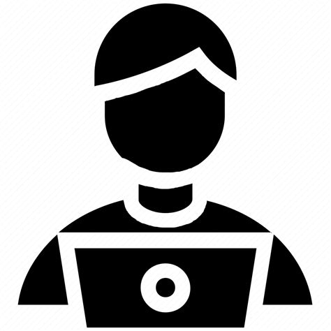 Admin, avatar, computer, laptop, men, people, people user icon - Download on Iconfinder