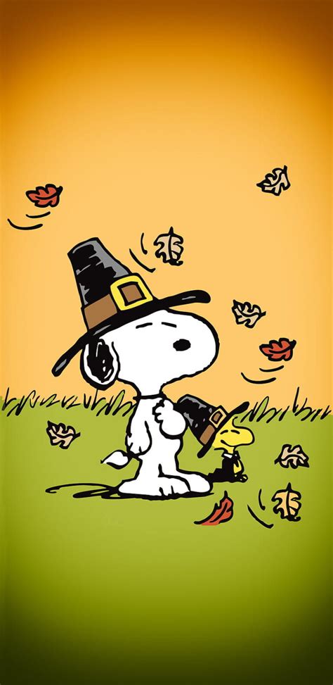 Snoopy Thanksgiving Wallpaper | WhatsPaper