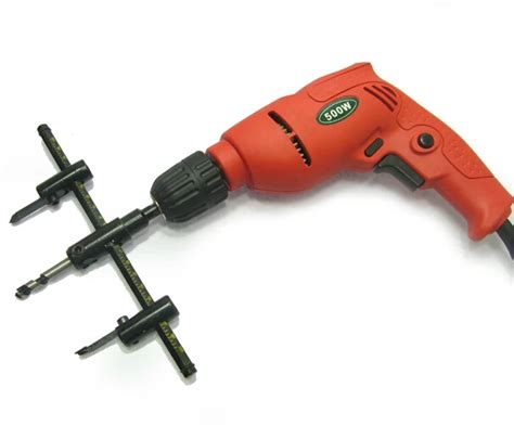 Adjustable Wood Drywall Circle Hole Drill Cutter Bit Saw Use 30mm to ...