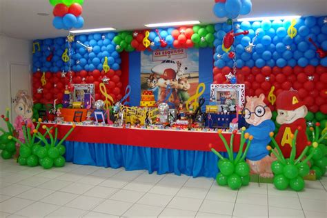 Alvin and The Chipmunks Party Decorations (Credit: Pinterest ...