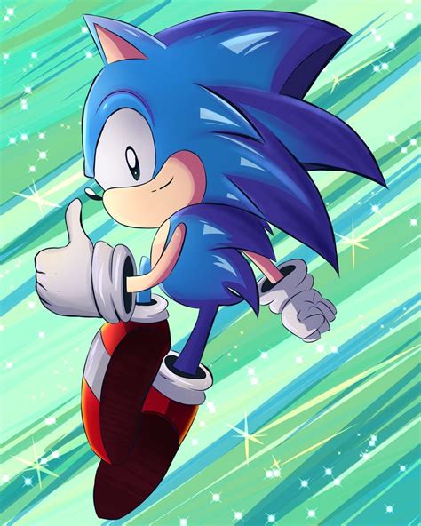 Classic Sonic Fanart | Classic sonic, Fan art, Sonic