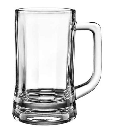 FineArts Clear Glass Mug - Set of 2: Buy Online at Best Price in India ...