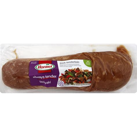 Hormel Pork Tenderloin, Teriyaki (18.4 oz) - Instacart