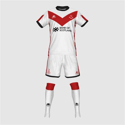 Airdrieonians FC custom home - PES Master Kit Creator Showcase