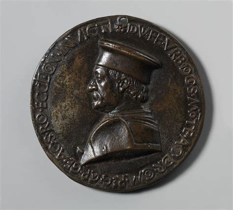 Medalist: Savelli Sperandio | Federigo da Montefeltro, Duke of Urbino | Italian | The Met