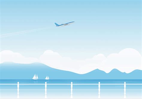 Airplane and Lake Wallpaper - Free Photoshop Brushes at Brusheezy!