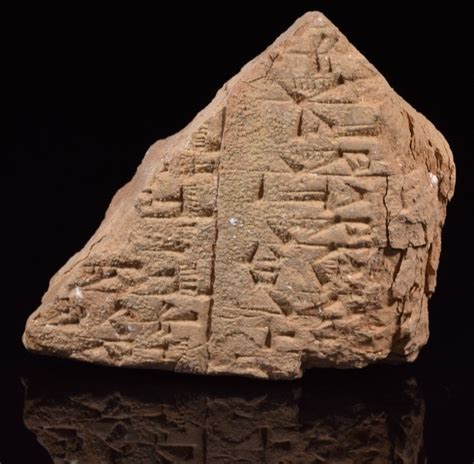 Mesopotamian Clay Cuneiform Tablet - Catawiki