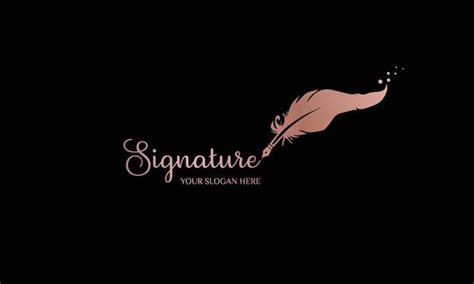 Signature Logo Vector Art, Icons, and Graphics for Free Download