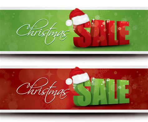 Christmas Sale Banner Vector Art & Graphics | freevector.com