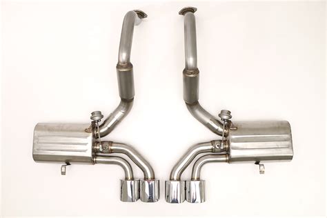 Chevy C5 Corvette Fusion Axle Back Exhaust System (Oval Tips) #FCOR-0155 - Billy Boat Exhaust