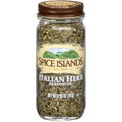 Spice Islands® Italian Herb Seasoning 0.65 oz. Jar - Walmart.com - Walmart.com