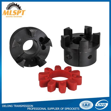 Industrial L Type Jaw Flexible Shaft Coupling - China Coupling and L ...