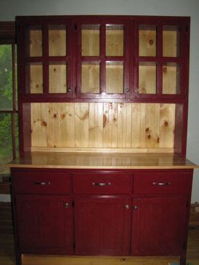 Custom Made Rustic Kitchen Hutch by Weber Wood Designs | CustomMade.com