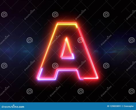 A Letter Colorful Modern Alphabet Logo. Cartoon Vector | CartoonDealer.com #98503645