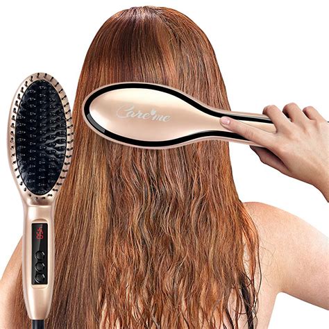 best hair brush straightener