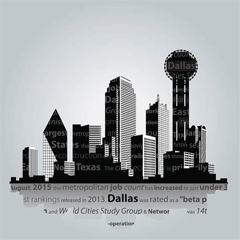 290+ Dallas Skyline Stock Illustrations, Royalty-Free Vector Graphics & Clip Art - iStock