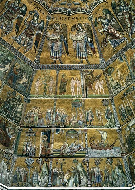 Mosaics in the Baptistery, Florence (1240-1300)