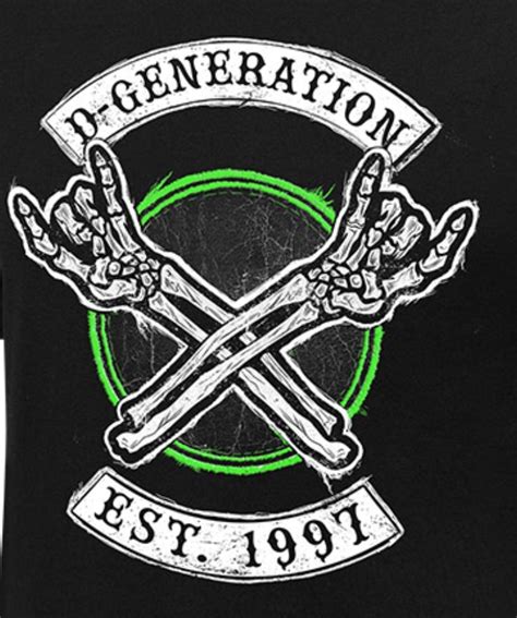 D-Generation X logo-WWE | Estampas