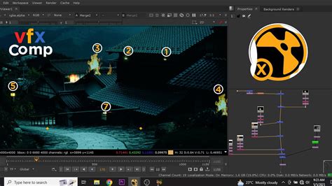 Nuke Tutorial:- How to Combine Multiple Images in VFX Comp.| Nuke vfx tuorial | Nuke - YouTube