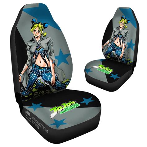 Jolyne Car Seat Covers Custom Anime Jojo’S Bizarre Adventure Car Accessories – Oralie Shop