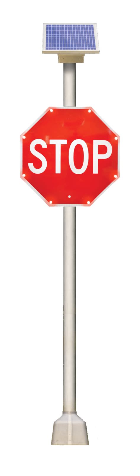 Solar Traffic Warning Sign - LED Traffic Signs