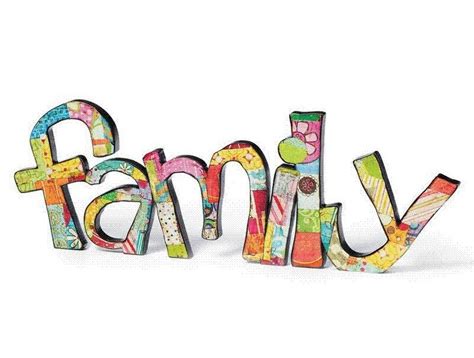 Family Word Clipart - Clipartion.com