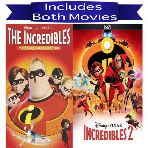 Incredibles 1-2 DVD Set - Pristine Sales