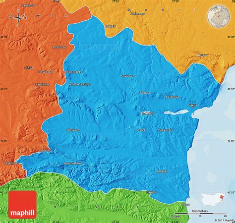 Political Map of Varna