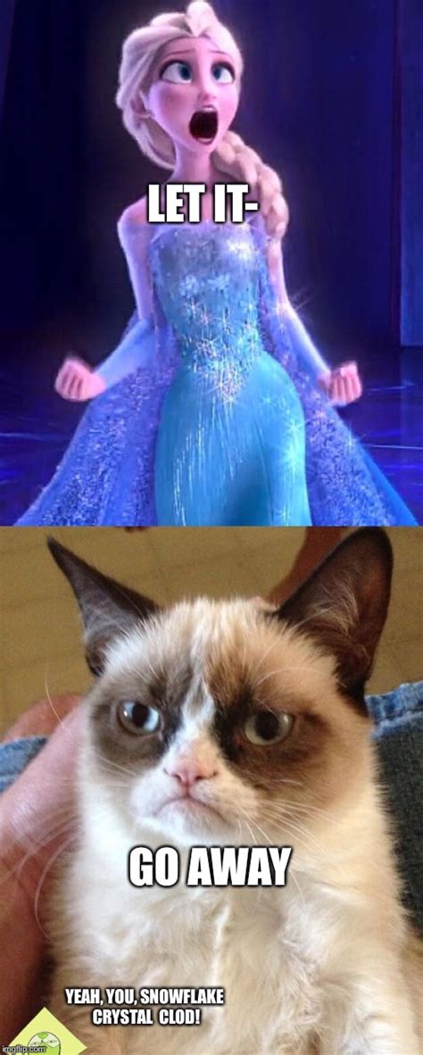 Funny Grumpy Cat Memes Frozen