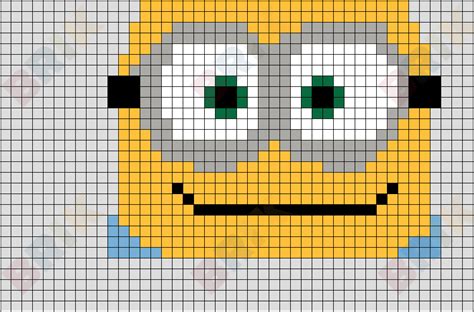 Pixel Art Minion Bob