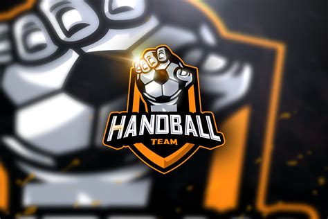 Handball - Mascot & Sport Logo | Branding & Logo Templates ~ Creative ...