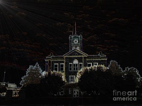 Monroe County Courthouse Photograph by Kathy Cornett | Fine Art America