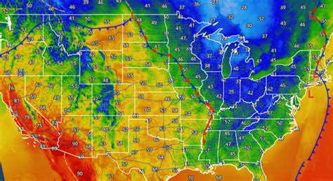 Current Temperatures – iWeatherNet